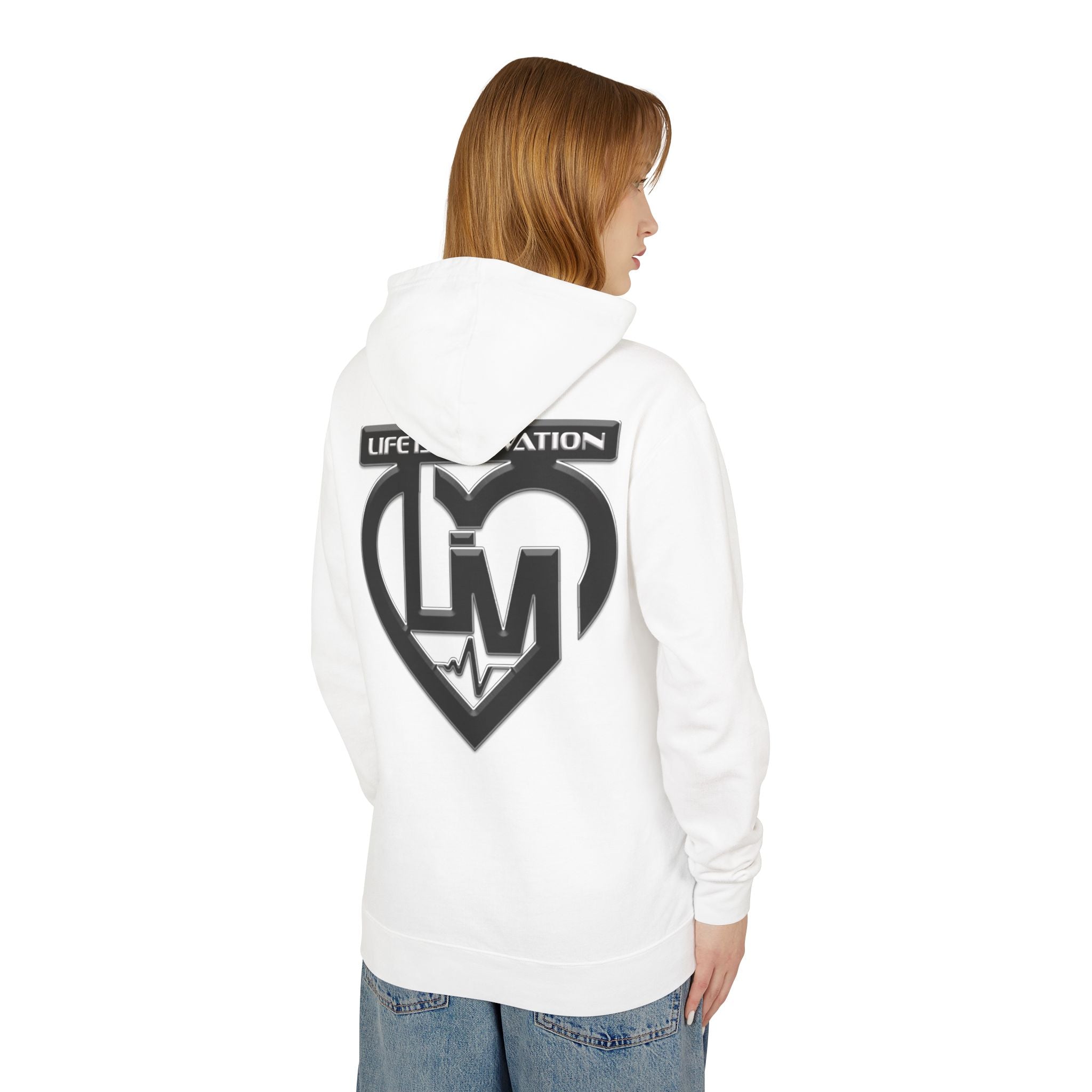 Unisex Lightweight Hooded Sweatshirt