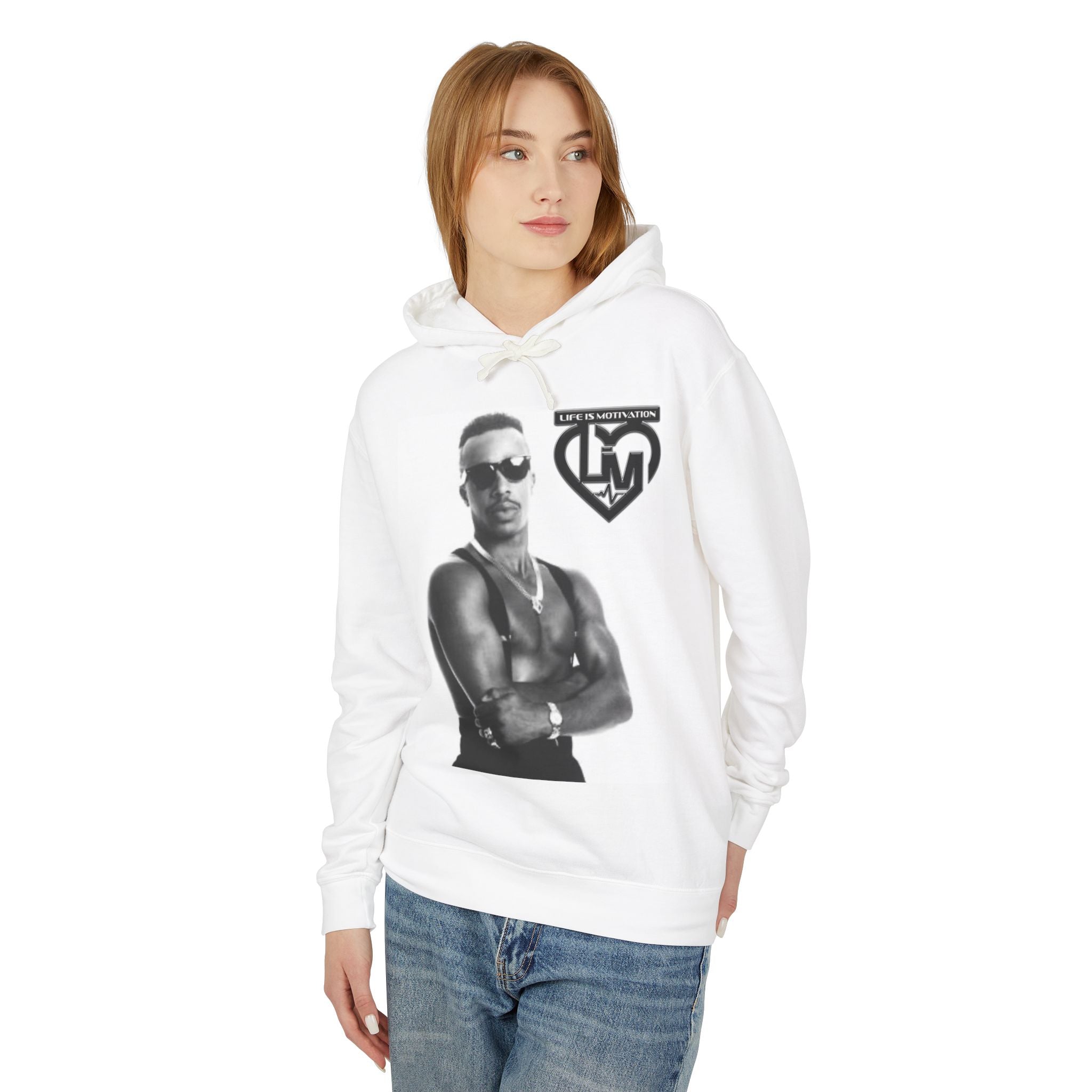 Unisex Lightweight Hooded Sweatshirt
