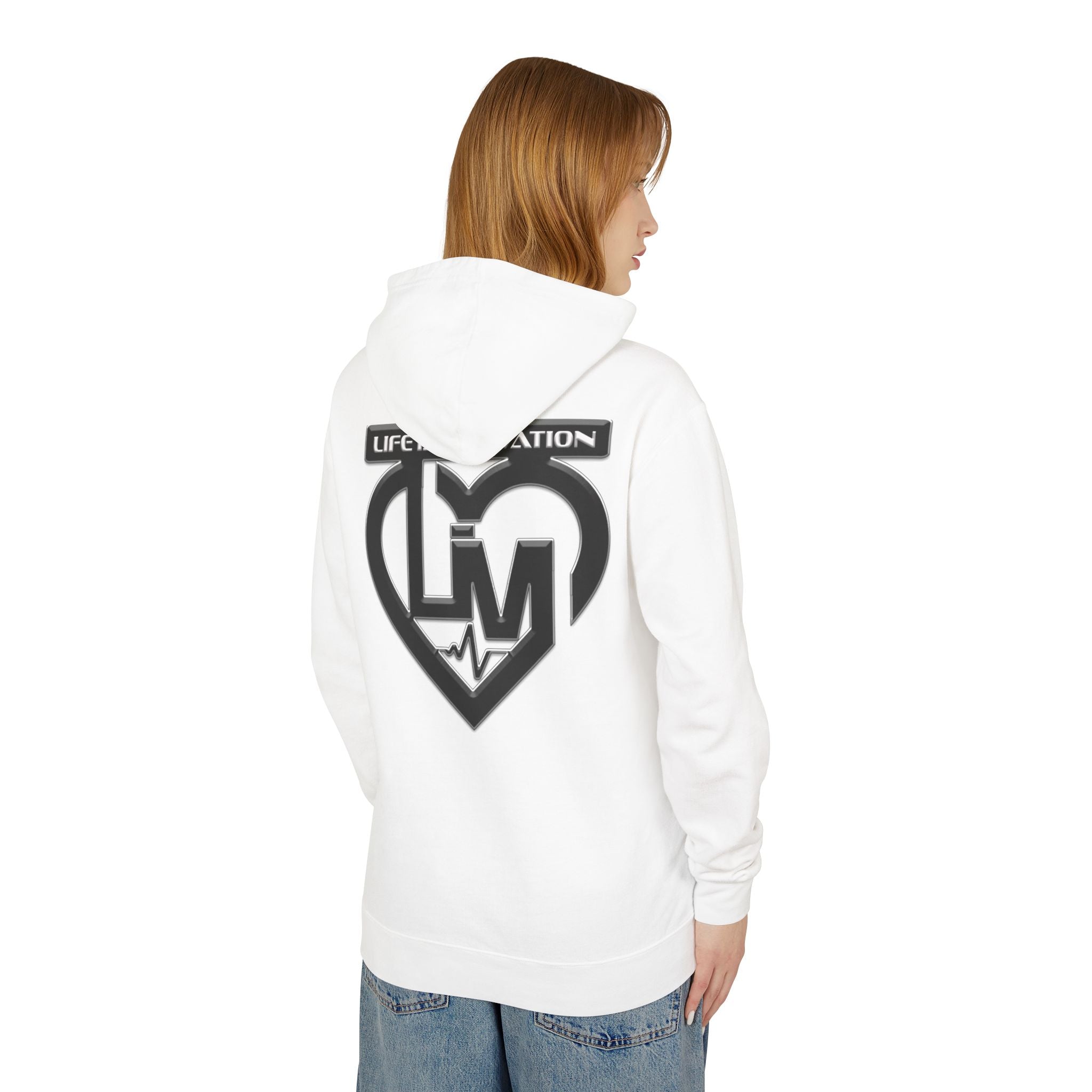 Unisex Lightweight Hooded Sweatshirt