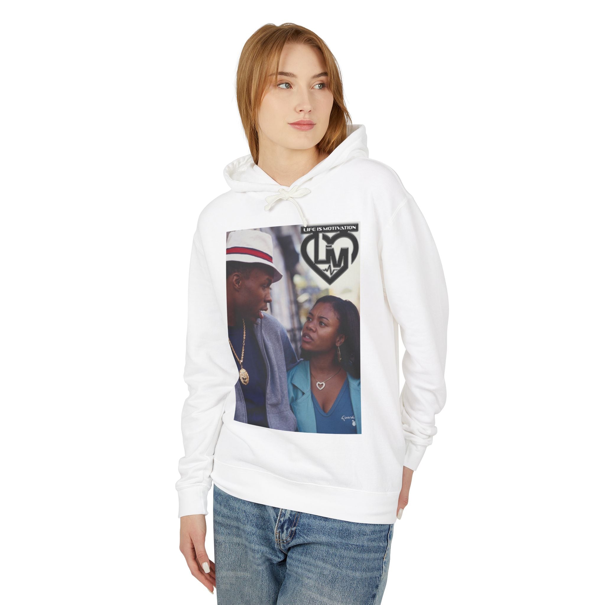 Unisex Lightweight Hooded Sweatshirt