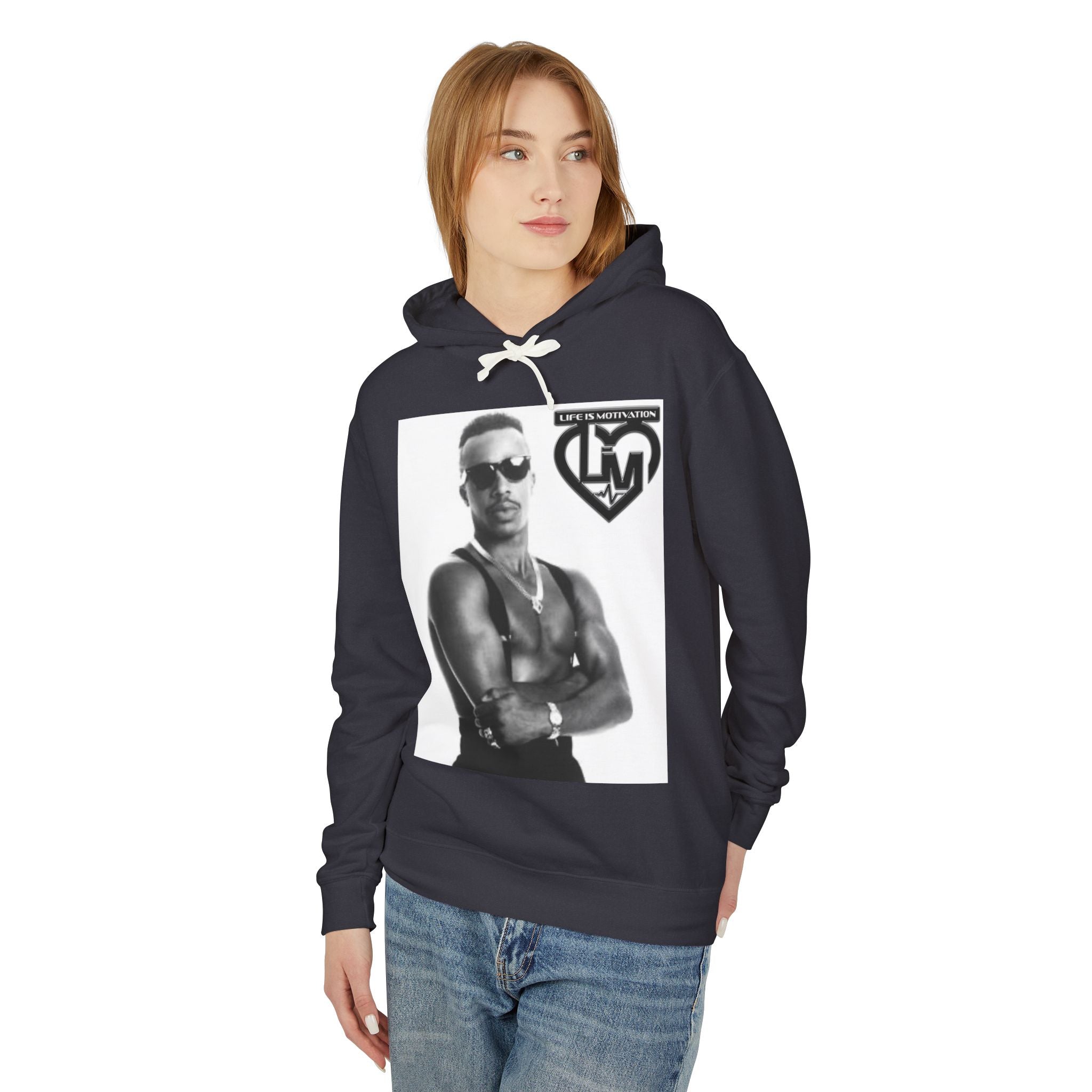 Unisex Lightweight Hooded Sweatshirt